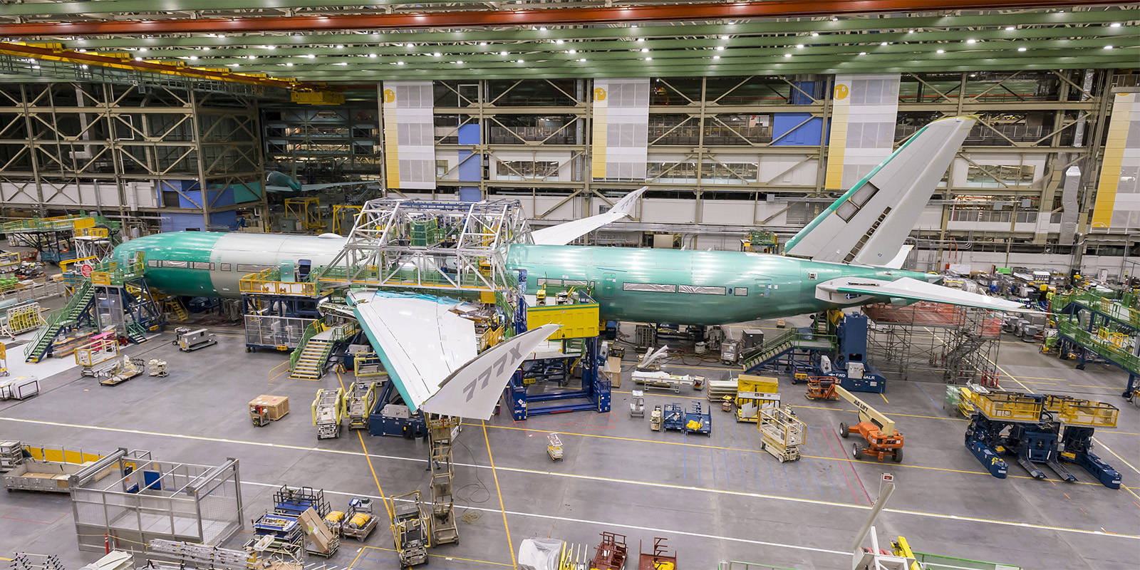 At 252 feet long (77 meters) from nose to tail, the 777X is the longest passenger jet Boeing has ever produced.