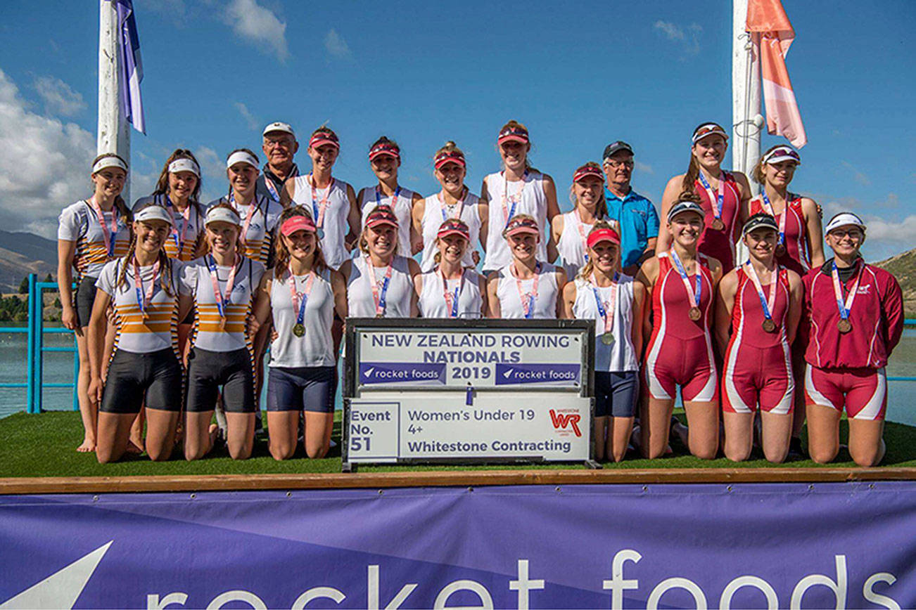 Island rowers medal at New Zealand National championships