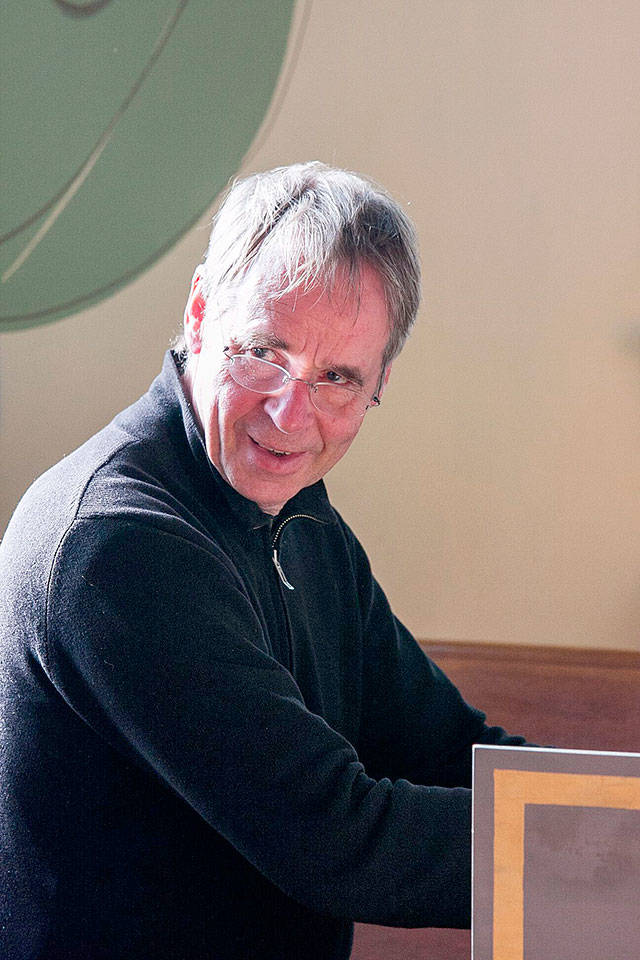Harpsichordist Hans-Jürgen Schnoor will perform the sonatas for flute and harpsichord by Johann Sebastian Bach in “Bach Sonatas” on Sunday, at Bethel Church (Reed Carlson Photo).