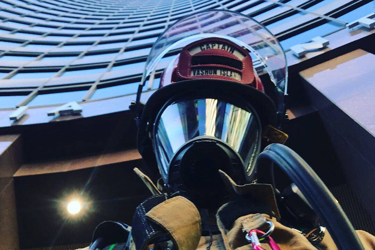 Vashon firefighters raise money to defeat cancer in Seattle stair climb