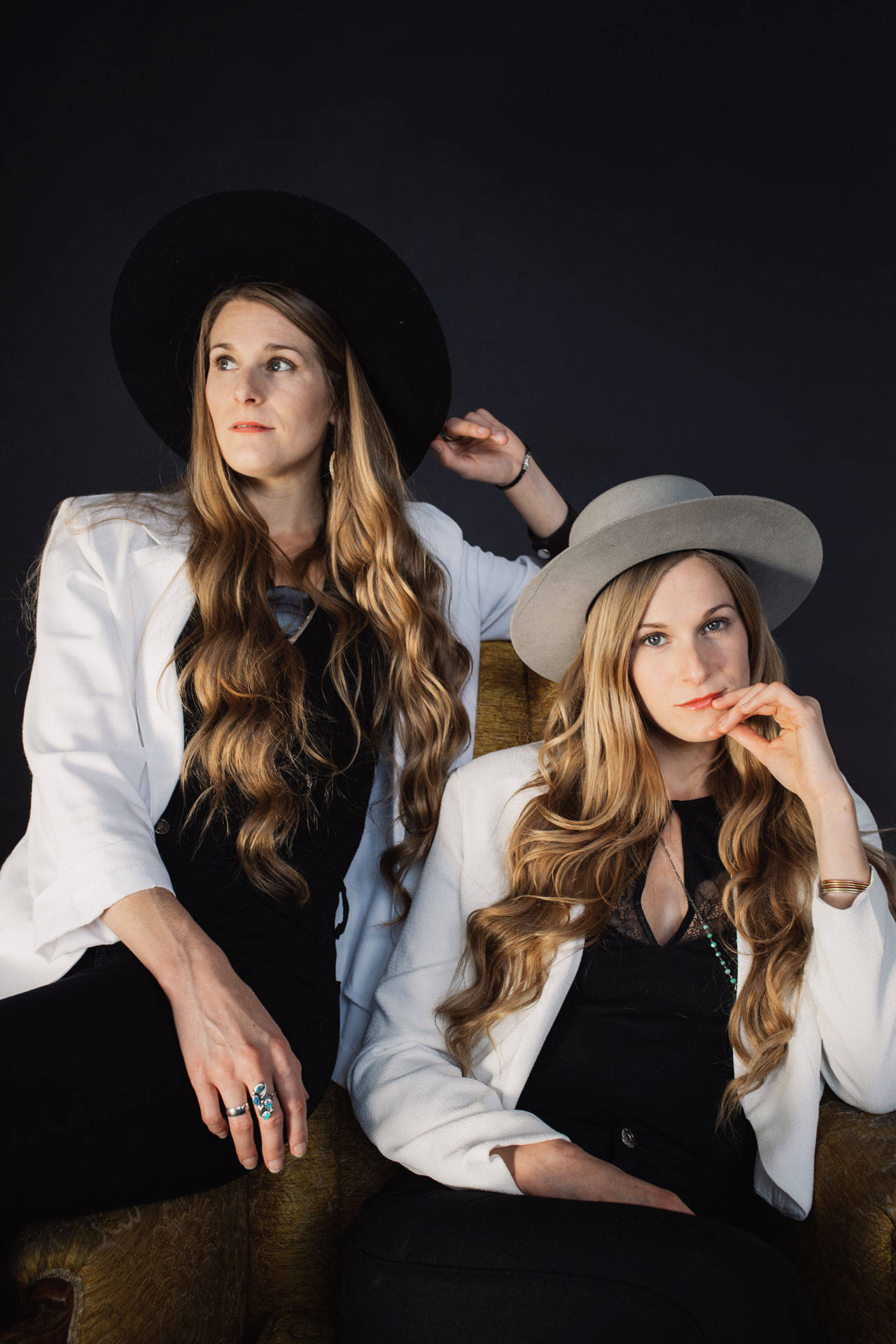 The Shook Twins will play a show at Open Space on April 13 (Jessie McCall Photo).