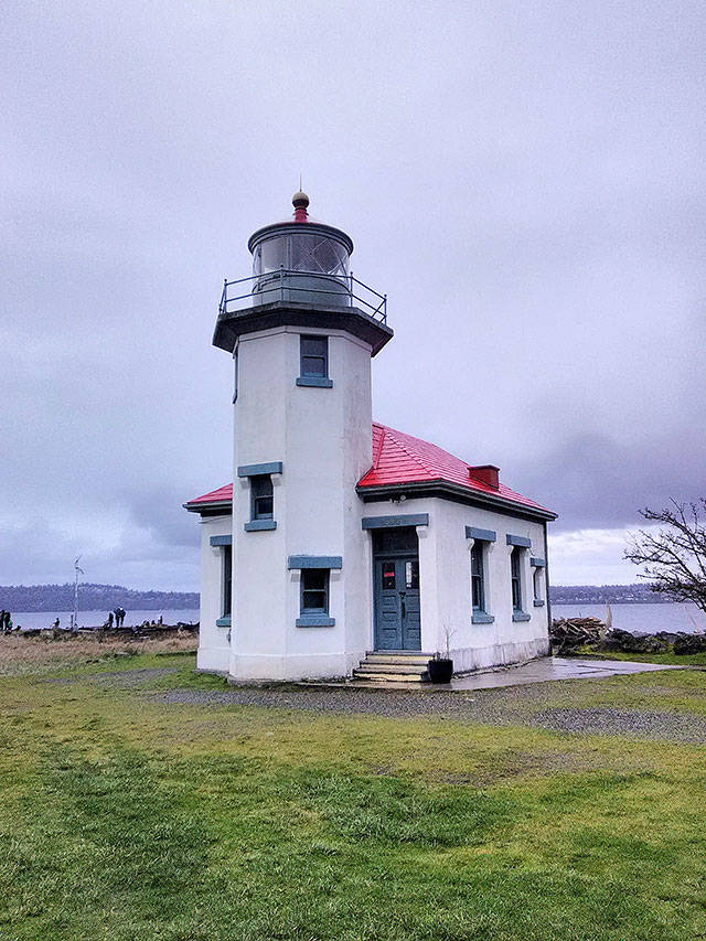Point Robinson lighthouse has been closed to tours since August, stemming from an accident that took place inside (Paul Rowley/Staff Photo).