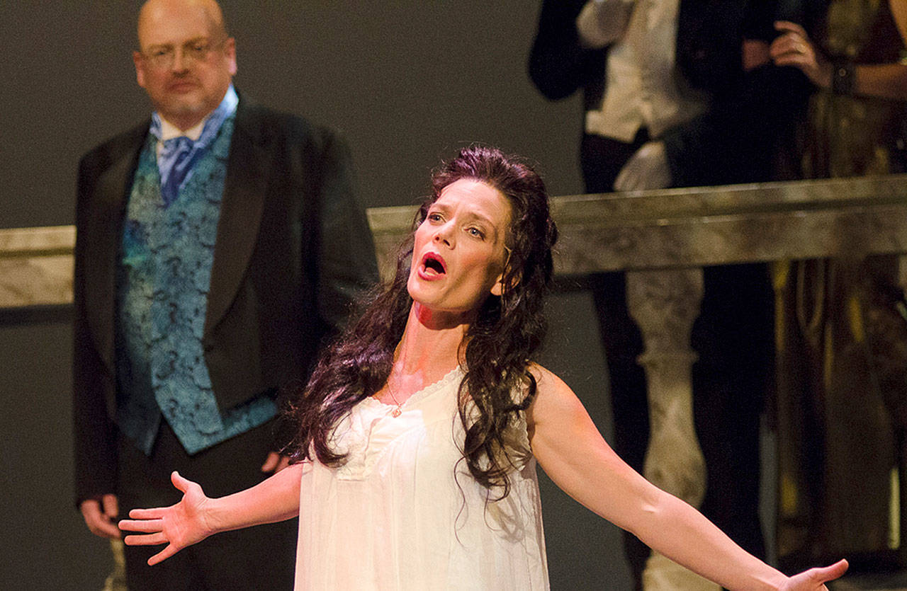 Jessica Milanese played Lucia in “Lucia di Lammermoor” in fall 2017. She will play Stella in the upcoming opera (Peter Serko Photo).