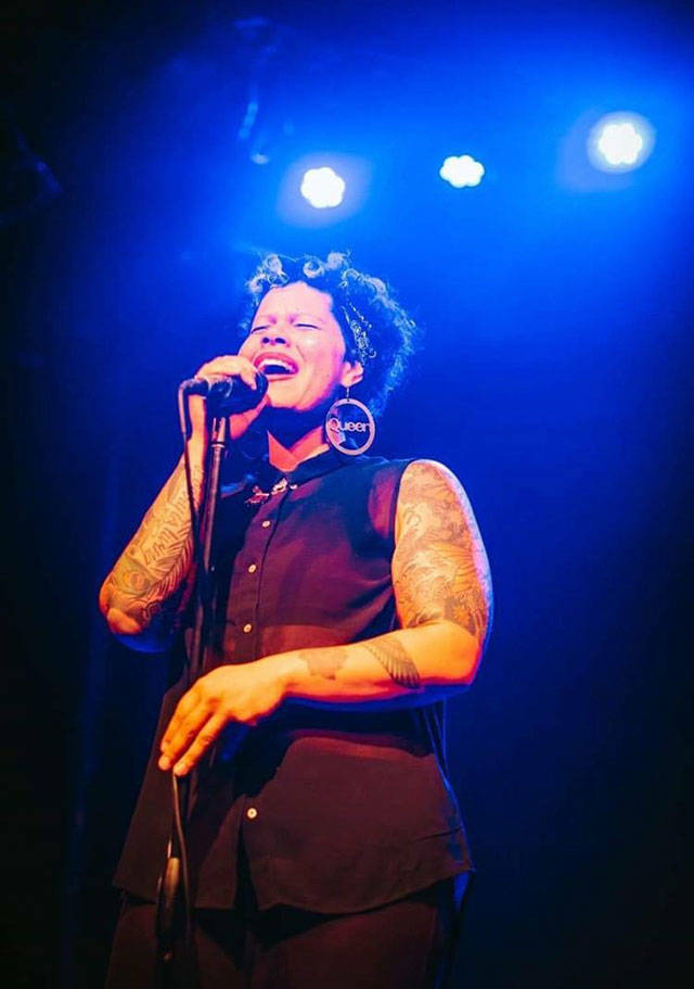 At both of Nikkita Oliver’s June 7 appearances on Vashon, she’ll share passages of her recent book, “Pebbles in My Shoes” (Sara Dilley Photo).