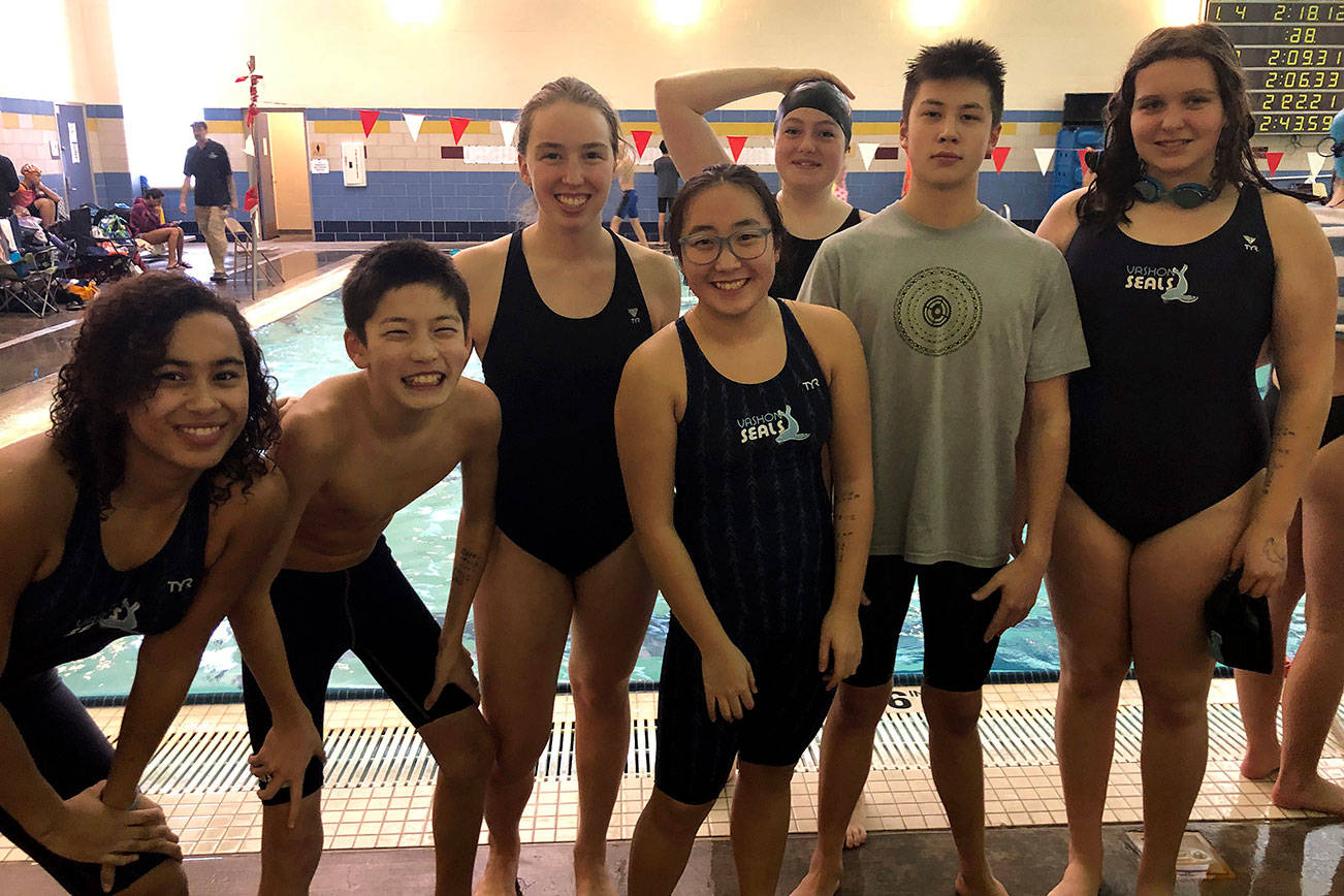 Vashon Seals excel in winter swim meet VashonMaury Island