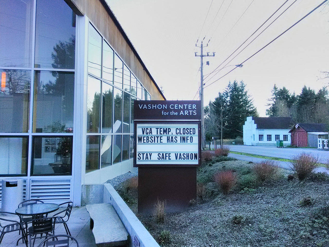Vashon Center for the Arts has temporarily closed, in response to the public health crisis caused by the coronavirus (Paul Rowley Photo).