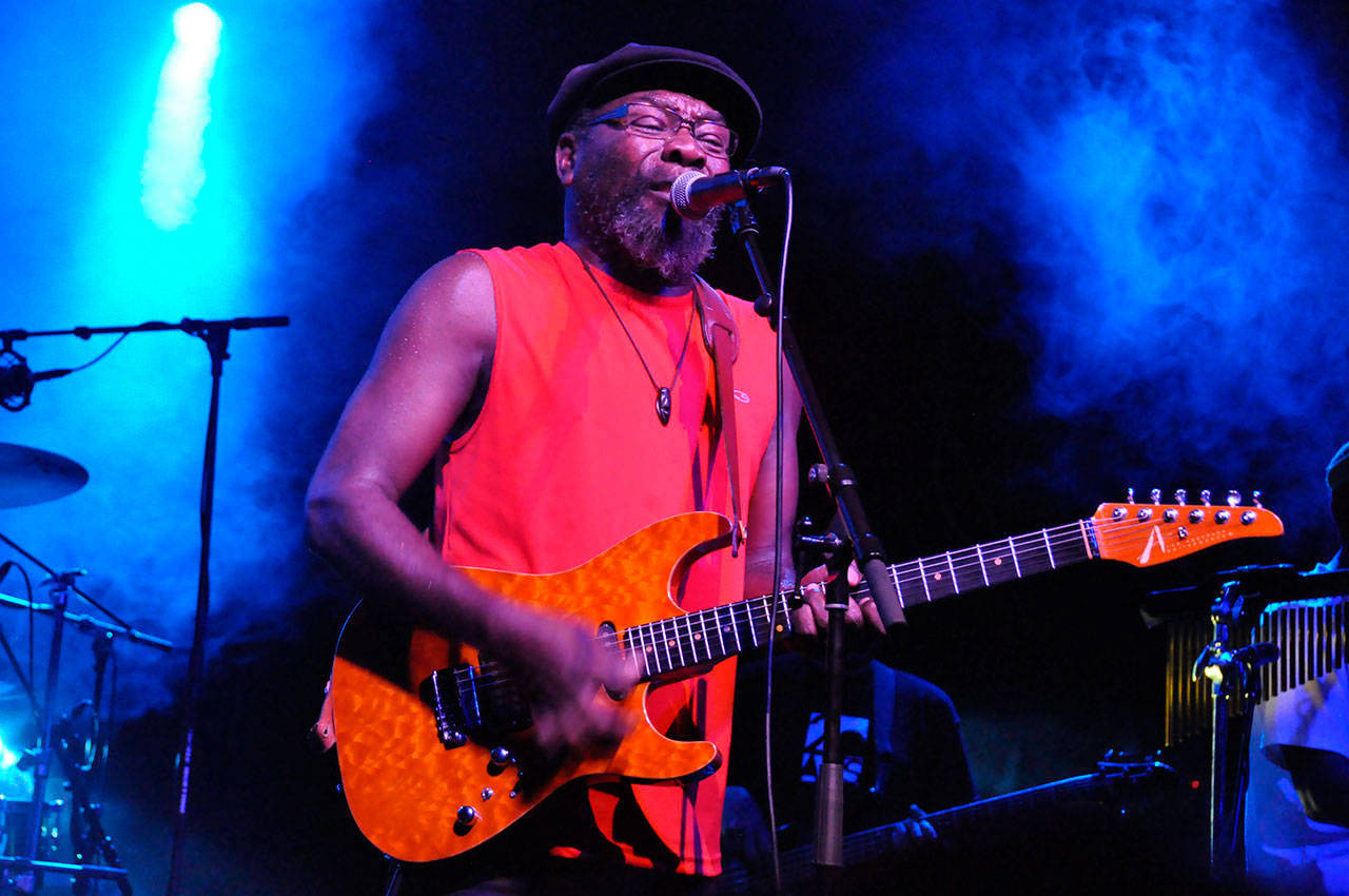 Reggae legend Clinton Fearon, who has played many concerts on Vashon, now has a robust online presence (Courtesy Photo).