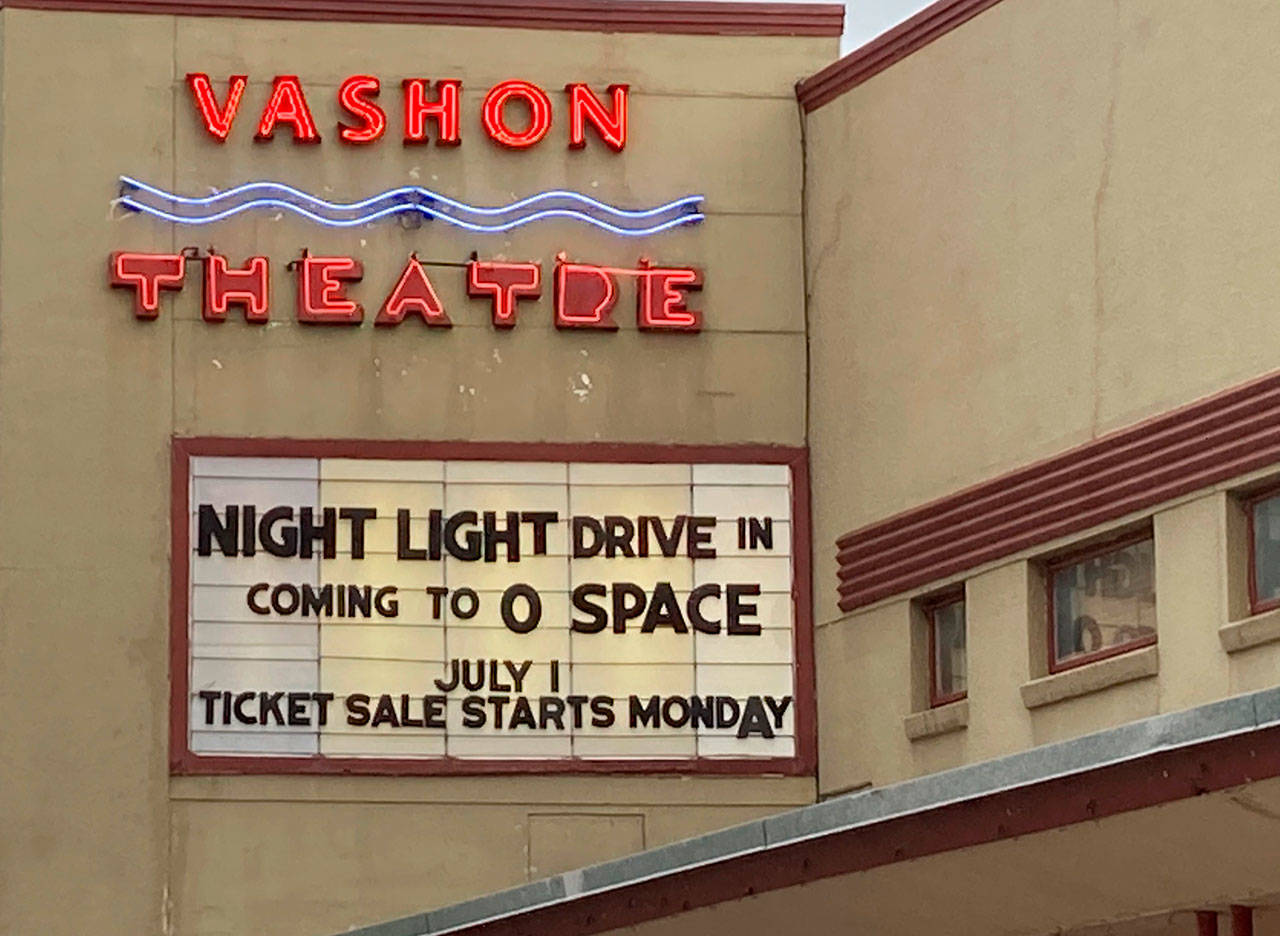 Vashon Theatre and Open Space for Arts & Community are teaming up to present a season of drive-in movies this summer (Courtesy Photo).