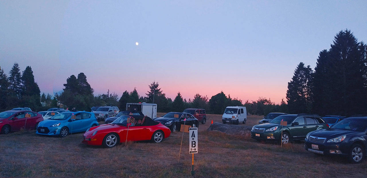 Now playing at the Night Light Drive-In — “Top Gun” and “Sleepless in Seattle” (Michelle Bates Photo).