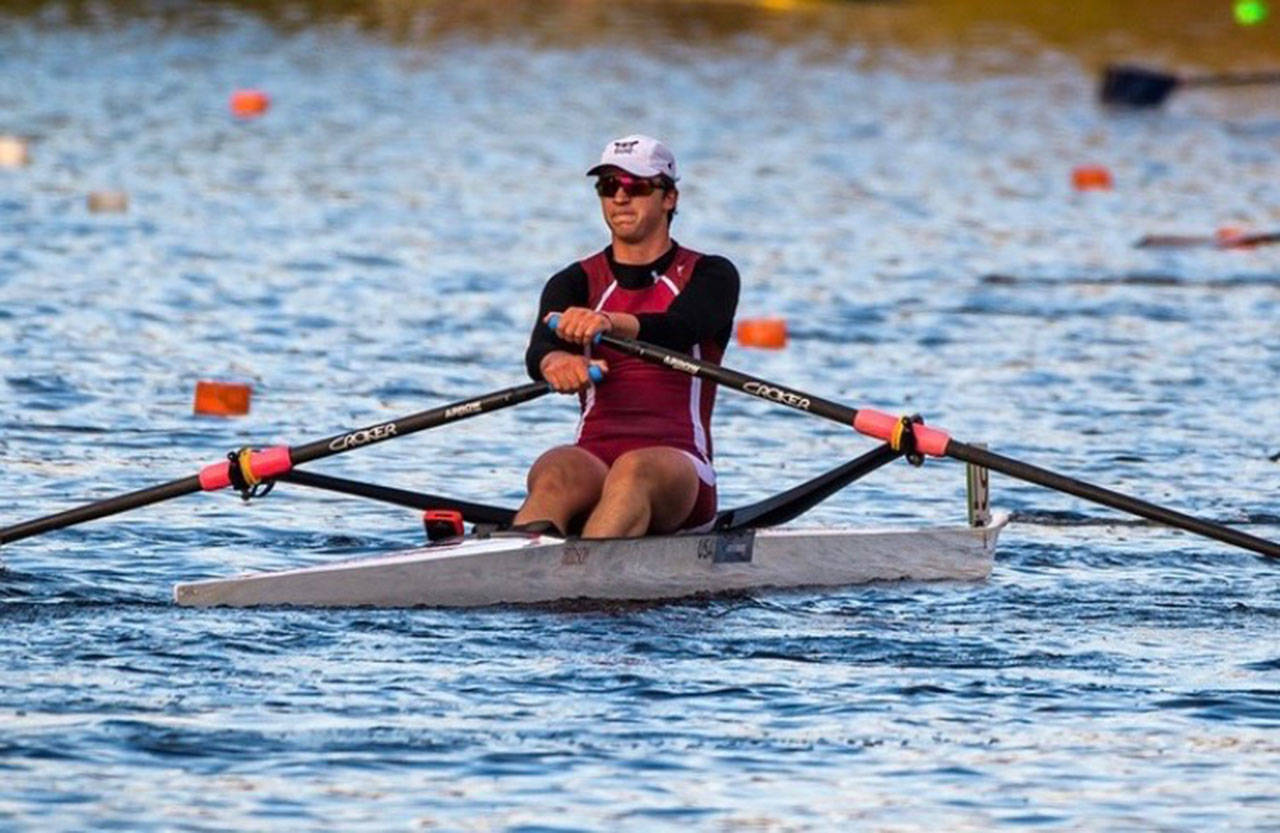 Davis Kelly will head to Bulgaria in mid-August to compete as a member of the United States Junior National Rowing Team (Steve Tosterud Photo).