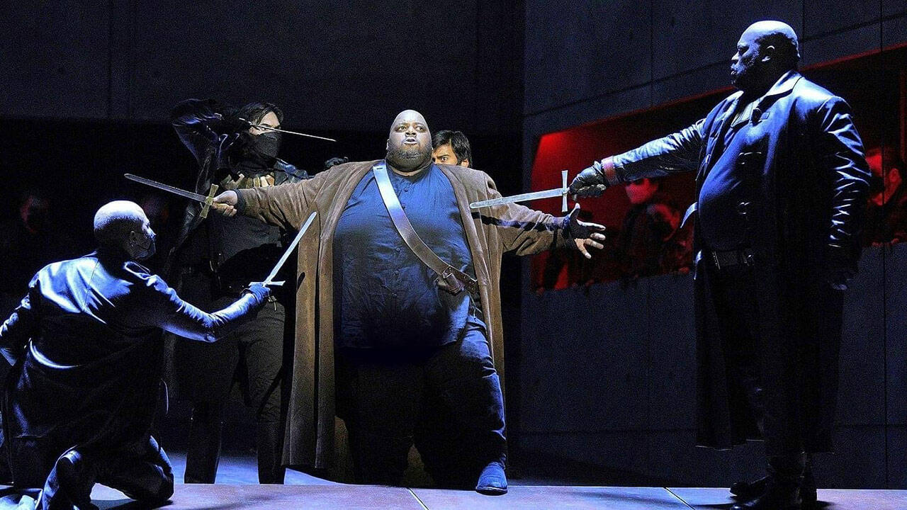 (Corey Weaver Photo) Limmie Pullman, seen here performing the role of Manrico at LA Opera, will return to Vashon Opera in November.