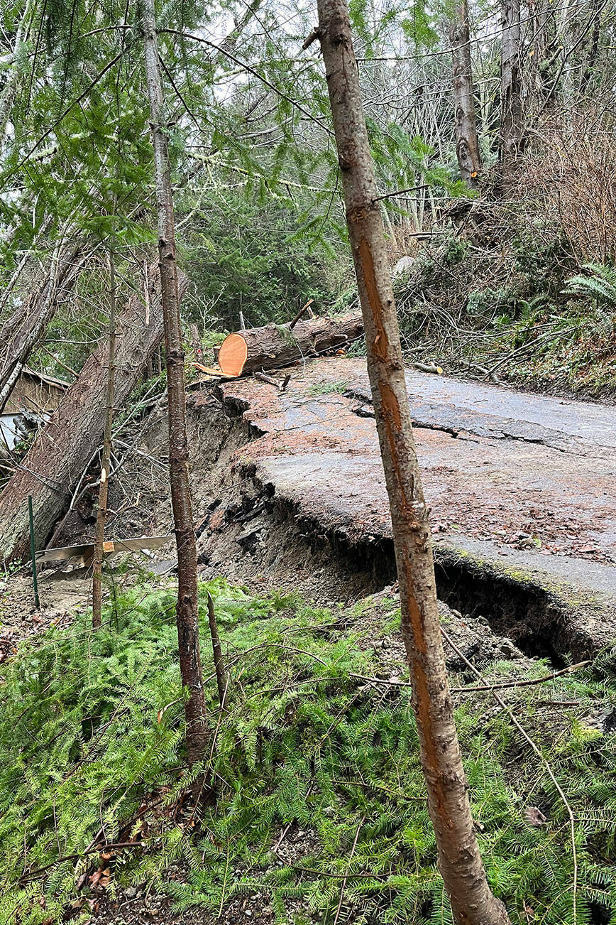 Vashon is still digging out after January landslides VashonMaury