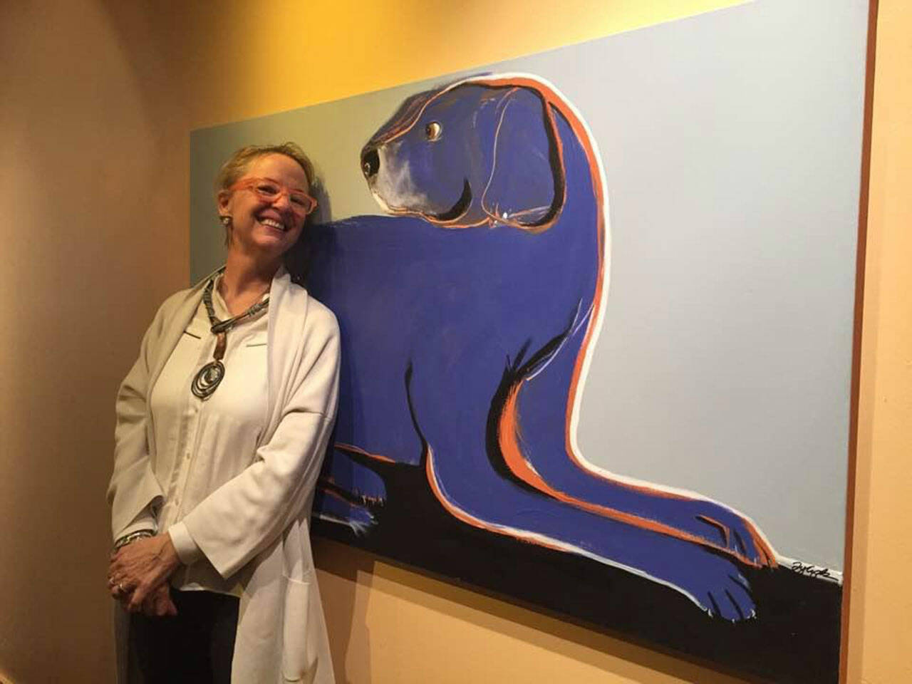 (Courtesy Photo) Artist Margaret Tylczaks goal is to create paintings that are original and smile-worthy.