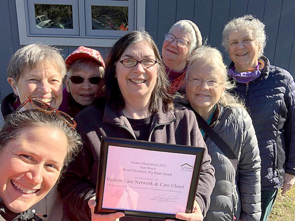 Scene & Heard Vashon Care Network receives award VashonMaury Island