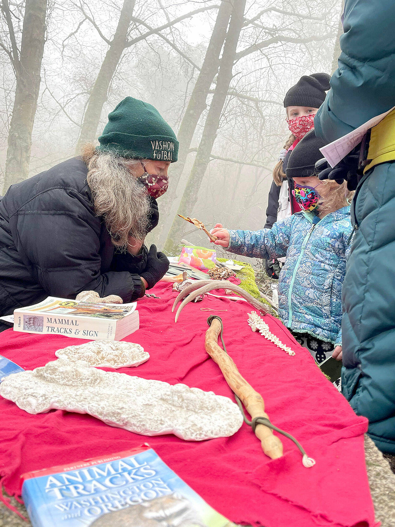 (Photo Courtesy Vashon Wilderness Program) “Heartwood,” an online auction running March 11 to 21, will raise money for the Vashon Wilderness Program, which immerses people of all ages in experiences with nature.
