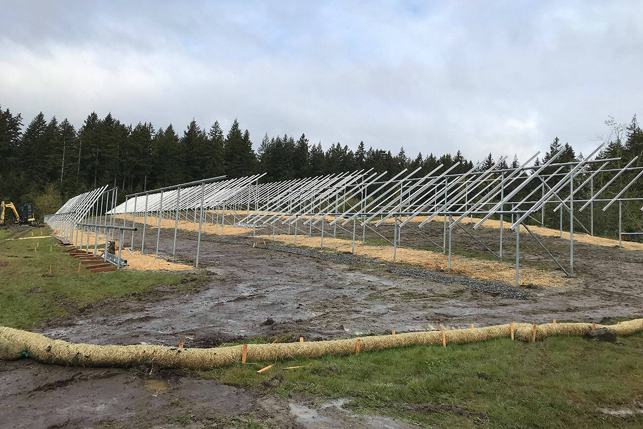 Solar Project Underway at Transfer Station VashonMaury Island
