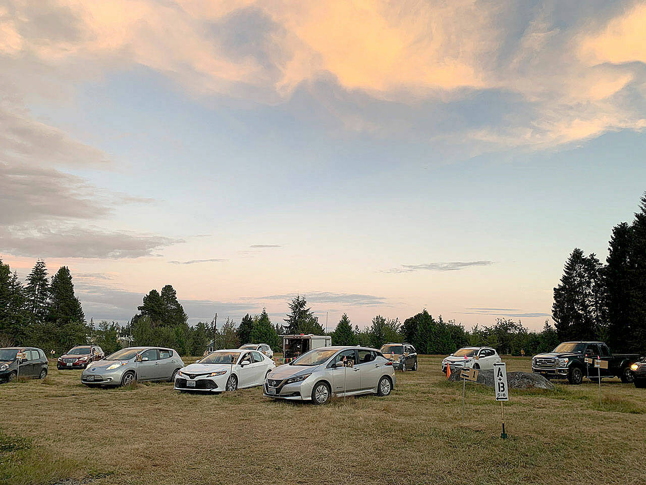 (Max Sarkowsky Photo) Summer movies, under the stars, are back again at Vashon’s Night Light Drive-in, located at Open Space for Arts & Community.
