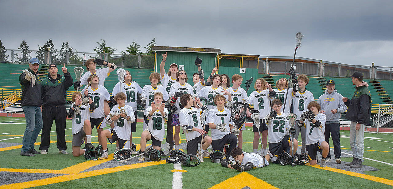 (Courtesy Photo) The Vashon Vultures have now closed the door on a great lacrosse season.