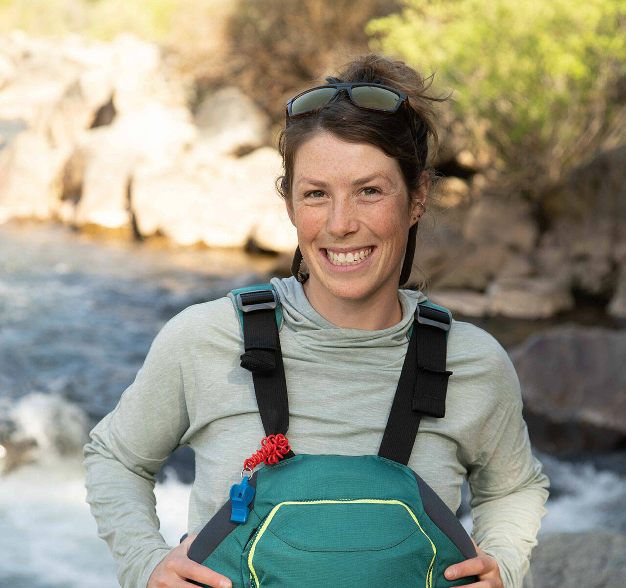 (Courtesy Salmon Source to Sea) Alia Payne, who grew up on Vashon, is currently kayaking more than 1,000 miles along the Salmon, Snake and Columbia Rivers and is creating a short film of the journey.