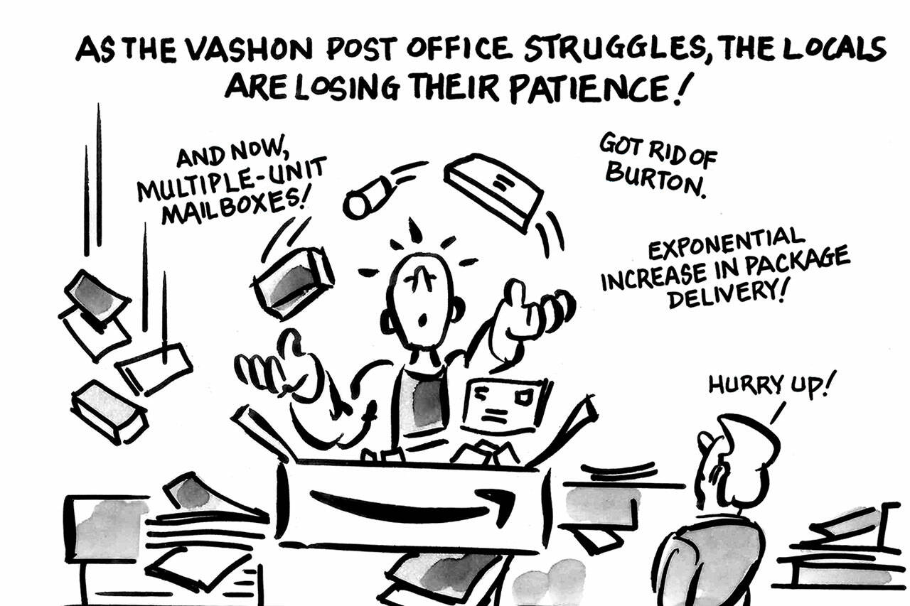 Vashon Beachcomber Cartoon