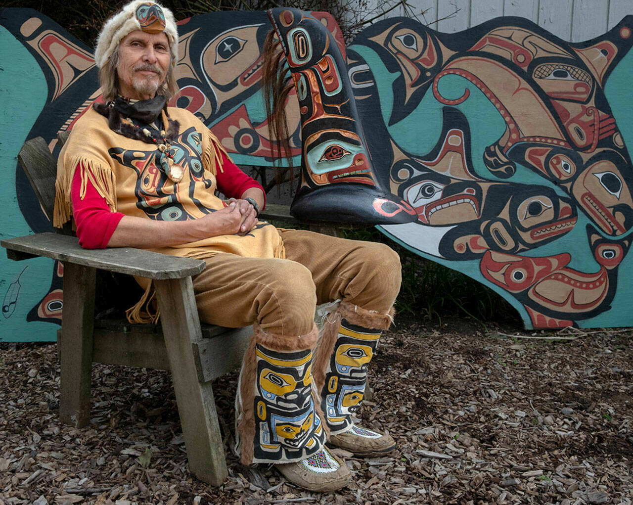 Terry Donnelly Photo
Tlingit artist and educator Odin Lonning will teach a course on the language of Indigenous design at Dig Deep Gardens.