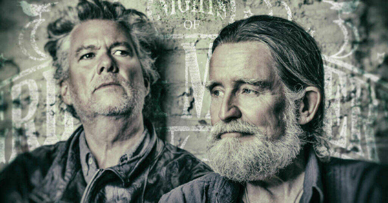 Author and activist Stephen Jenkinson and recording artist Gregory Hoskins (Courtesy Photo).