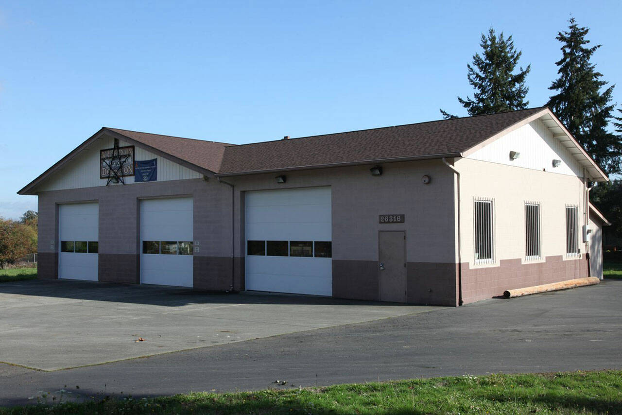 Station 58, where the fire department’s Surplus Sale will be held, is located at 26316 99th Ave. SW in Dockton (Photo courtesy of Vashon Island Fire and Rescue).