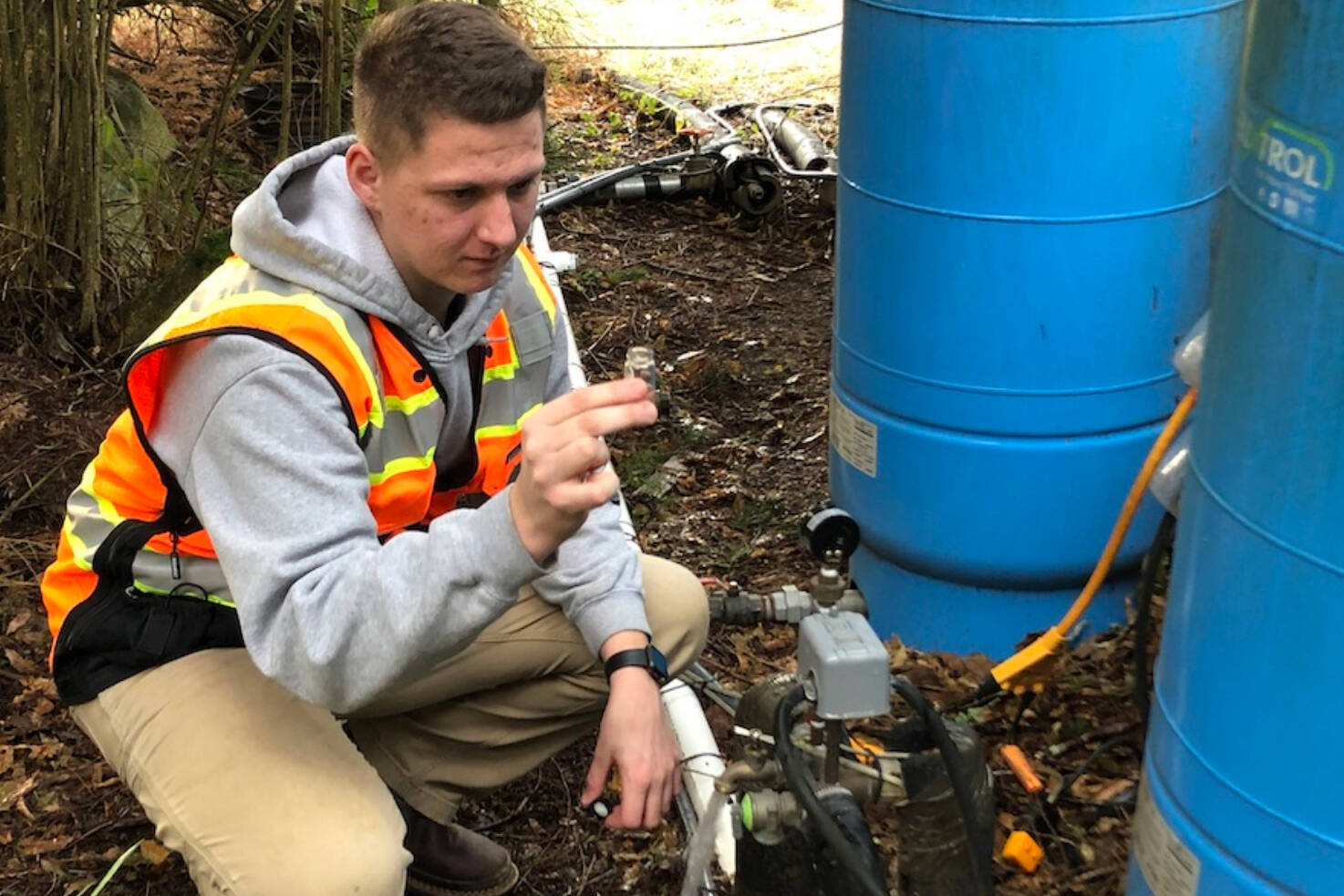 The apprenticeship Water District 19 trains local talent Vashon