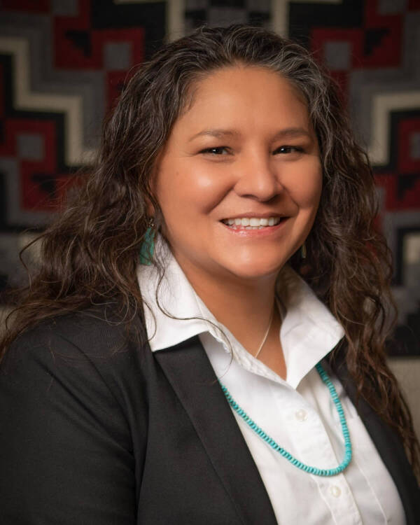 Esther Lucero (Diné), president CEO of Seattle Indian Health Board.