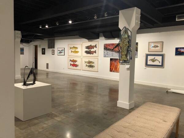 Courtesy Photo
“Honor: People Salmon,” an art exhibition exploring the gift of wild salmon in the Pacific Northwest, will have a closing reception from 5 to 7 p.m. Saturday, April 15, at the Kittredge Gallery of the University of Puget Sound.
