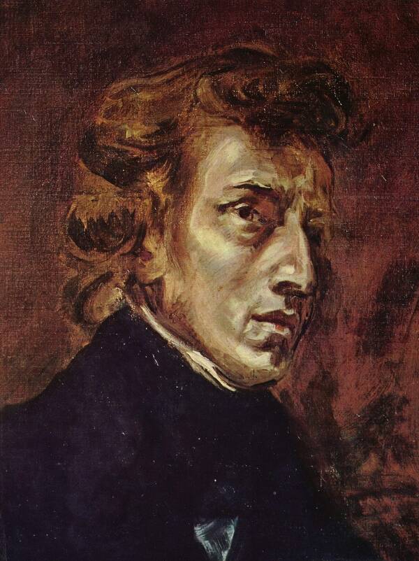 Chopin, by Eugène Delacroix (Courtesy Photo).