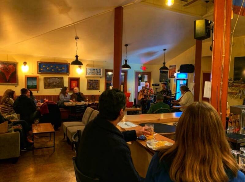 Vashon Community Pub and Smokehouse continued the former owner’s tradition of open mics and musical performances (Courtesy Photo).