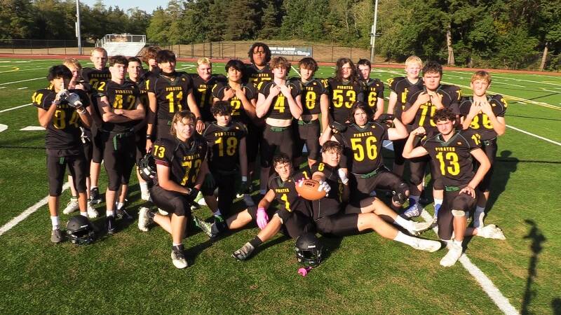 The Vashon High School football team (Courtesy Photo).