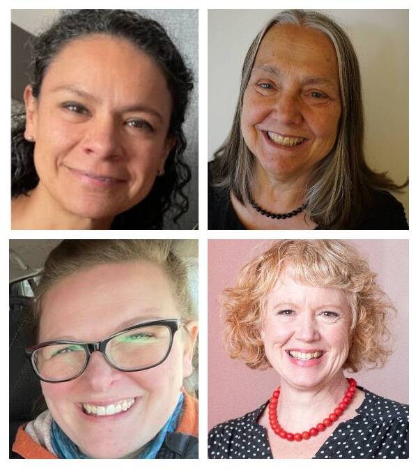 (Top, left to right) Lucia Armenta, Martha Woodard, (bottom) Kaycie Alanis and Juniper Rogneby have been elected to serve on Vashon’s school board (Courtesy Photos).