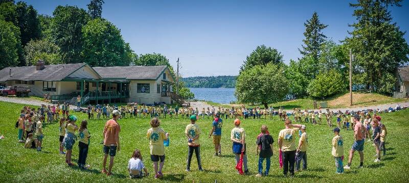 Journeymen/One Villages’ 5th grade camp, at the end of the 2022-2023 school year (Kent Phelan Photo).