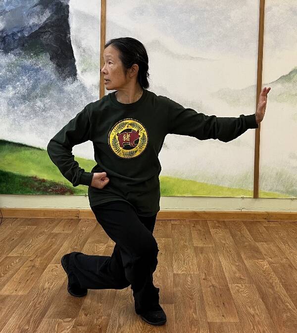 Arlette Moody’s Liangong teacher, Debbie Leung, at Chinese Healing and Movement Arts in Olympia (Courtesy Photo).