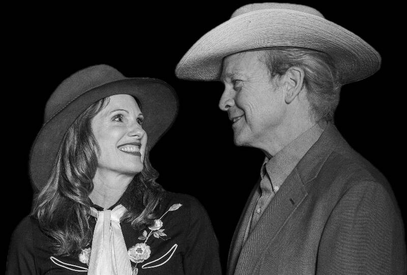 Jennifer Potter and John Whalen, as Audrey and Hank Williams in Vashon Rep’s upcoming production of “Still in Love With You” (Michelle Bates Photo).