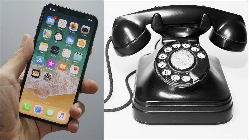 Your landline phone might not be as old and clunky as the rotary dial shown here, but keep a word in mind as you decide whether to have a landline: it’s “redundancy” — having a backup system (Stock photos).