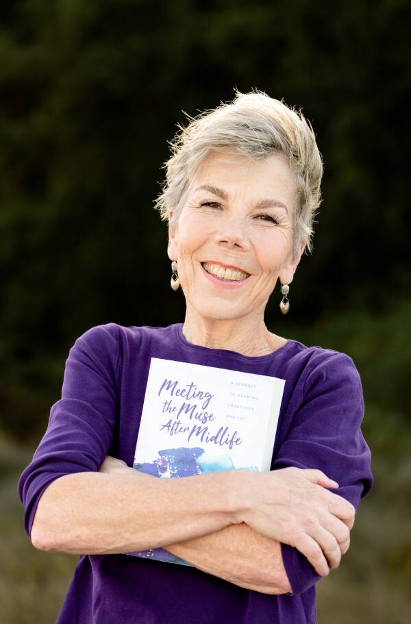 Author Sally Jean Fox will present an afternoon of storytelling, performance, and conversation, based on her memoir, “Meeting the Muse After Midlife: A Journey to Meaning, Creativity, and Joy,” at 12:45 p.m. Wednesday, March 27, at Vashon Senior Center (Courtesy Photo).
