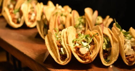 Tacos from the Mariners Food Preview Event. Ben Ray / The Reporter