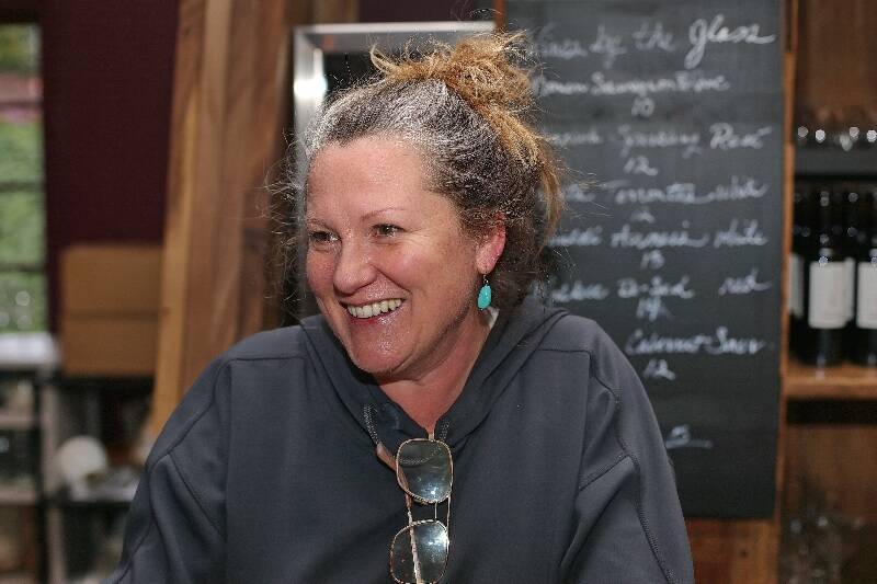 Liz Ophoven is the new owner of Wine Shop Vashon (Phil Clapham Photo).