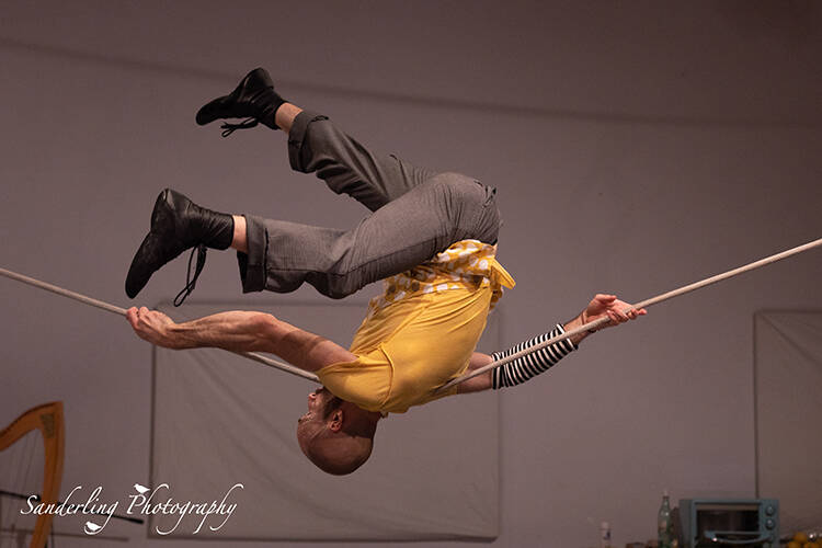 Terry Crane, of Acrobatic Conundrum. (Sanderling Photography)