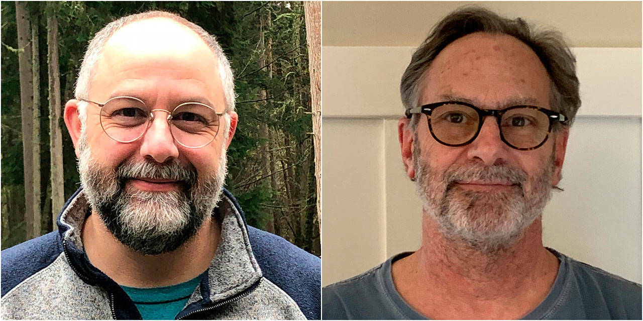 Clayton Olney and Jim Bristow