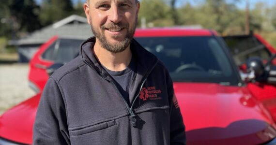 Paul McGown, at Vashon Island Fire & Rescue. (VIFR Photo)