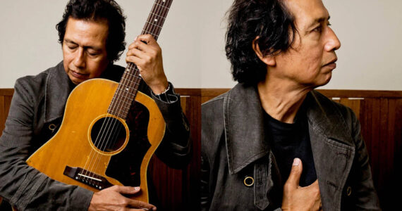 Alejandro Escovedo, a legendary presence in American music, will play his first-ever show on Vashon on October 10. (Roman Cho Photo)