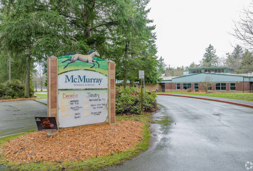 <p>McMurray Middle School (File Photo)</p>