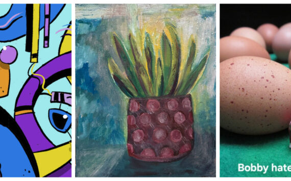 Courtesy Photo
Works (left to right) Bill Jarcho, Rachel LordKenaga and Gregory Burnham are included in VALISE Gallery’s annual holiday show, opening on Nov. 7 and running through December.