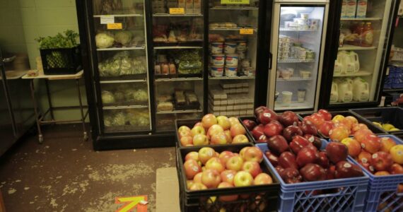 Vashon Food Bank Photo
The grocery at the Vashon Food Bank serves about 300 island households each week.