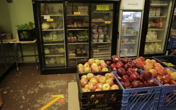 Vashon Food Bank Photo
The grocery at the Vashon Food Bank serves about 300 island households each week.