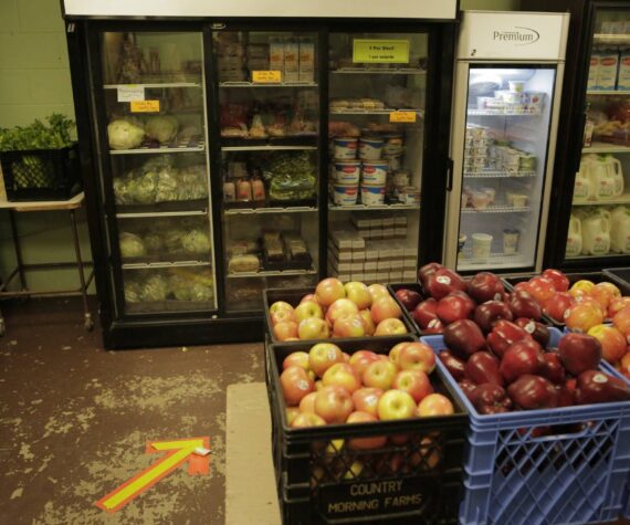 Vashon Food Bank Photo
The grocery at the Vashon Food Bank serves about 300 island households each week.